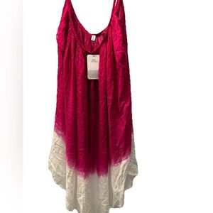 Women's Soft Pink Swimsuit Coverup from bon voyage. One Size, Adjustable Straps